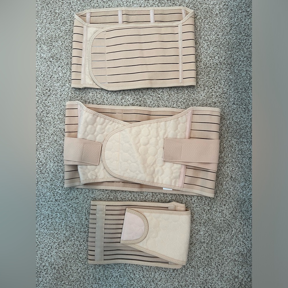 Postpartum belt set